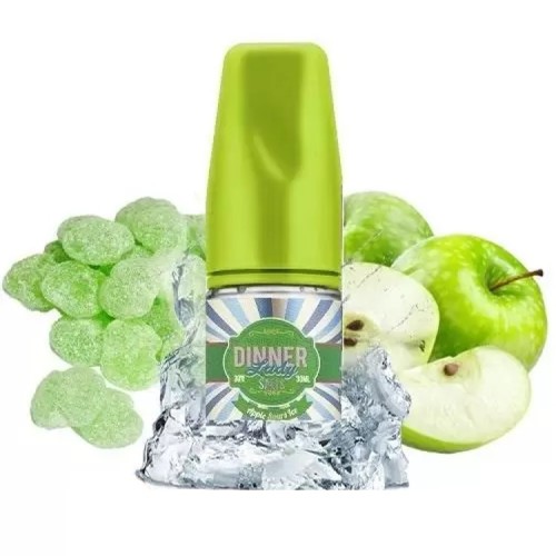 Dinner Lady - Apple Sours ICE Salt Likit (30ML) Dinner Lady - Apple Sours ICE Salt Likit (30ML)