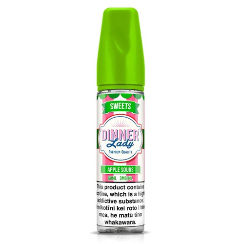 Dinner Lady - Apple Sours SWEETS 60ML (Elma Şekeri) Dinner Lady - Apple Sours SWEETS 60ML (Elma Şekeri)