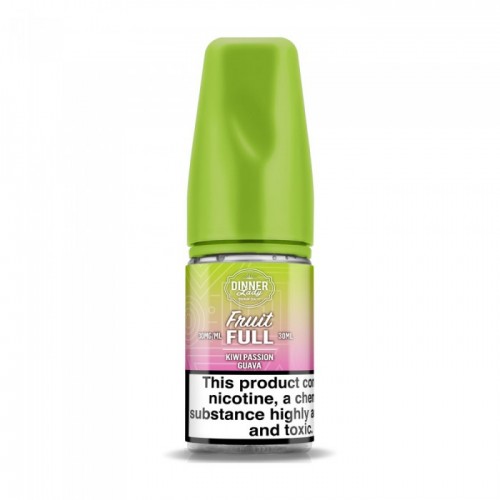 Dinner Lady - Kiwi Passion Guava Salt Likit (30ML) Dinner Lady - Kiwi Passion Guava Salt Likit (30ML)