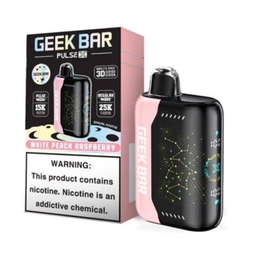 Geek Bar Pulse X 25000 - White Peach Raspberry