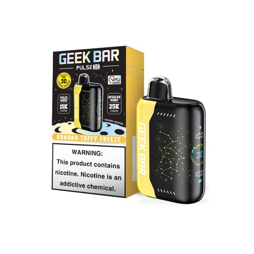GeekBar Pulse X 25000 Banana Taffy Freeze
