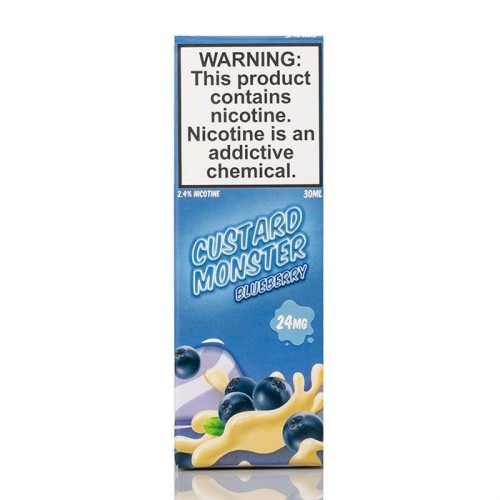Jam Monster - Custard Monster Blueberry Salt 30ML Jam Monster - Custard Monster Blueberry Salt 30ML