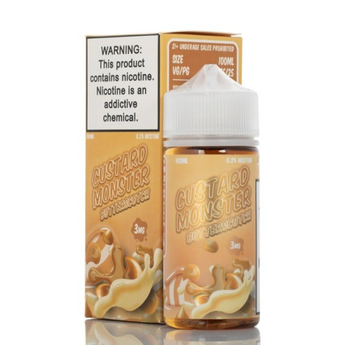 Jam Monster - Custard Monster Butterscotch 100ML Jam Monster - Custard Monster Butterscotch 100ML