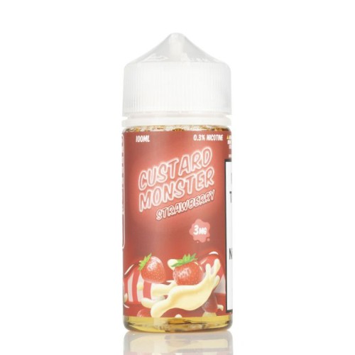 Jam Monster - Custard Monster Strawberry 100ML Jam Monster - Custard Monster Strawberry 100ML