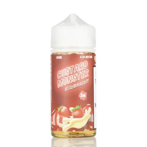 Jam Monster - Custard Monster Strawberry 100ML