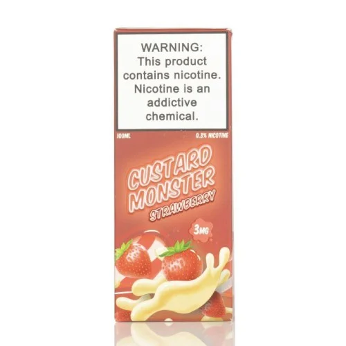 Jam Monster - Custard Monster Strawberry 100ML Jam Monster - Custard Monster Strawberry 100ML