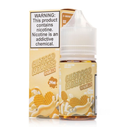 Jam Monster - Custard Monster Vanilla Salt 30ML Jam Monster - Custard Monster Vanilla Salt 30ML