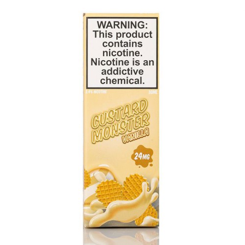 Jam Monster - Custard Monster Vanilla Salt 30ML Jam Monster - Custard Monster Vanilla Salt 30ML