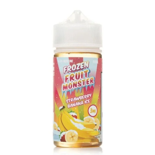 Jam Monster - Frozen Fruit Monster Strawberry Banana ICE 100ML Jam Monster - Frozen Fruit Monster Strawberry Banana ICE 100ML
