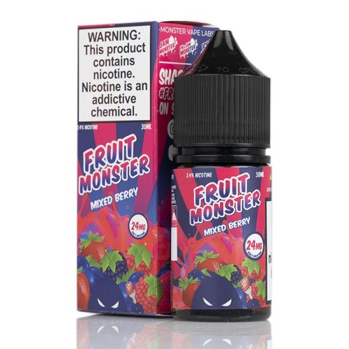 Jam Monster - Fruit Monster Mixed Berry Salt 30ML Jam Monster - Fruit Monster Mixed Berry Salt 30ML
