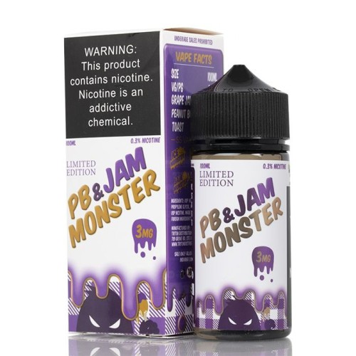 Jam Monster & PB - Grape 100ML Jam Monster & PB - Grape 100ML