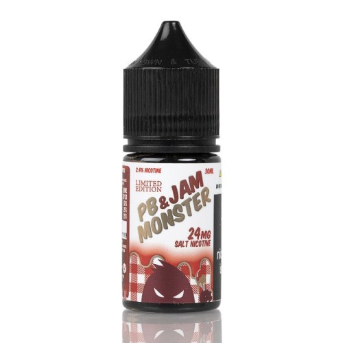 Jam Monster & PB - Strawberry Salt 30ML Jam Monster & PB - Strawberry Salt 30ML