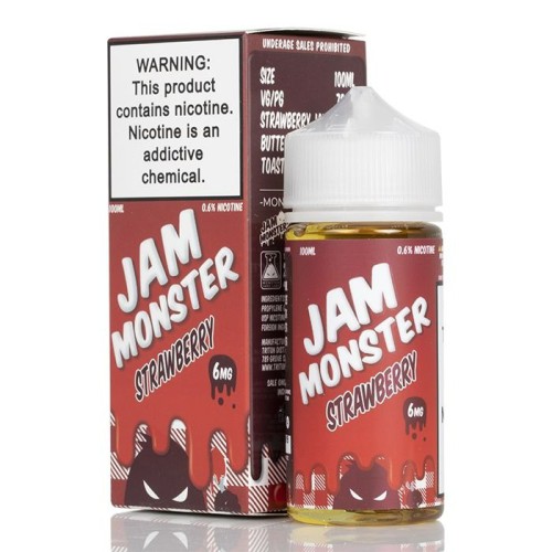 Jam Monster Strawberry 100ml Jam Monster Strawberry 100ml