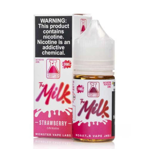 Jam Monster - Strawberry The Milk Salt 30ML Jam Monster - Strawberry The Milk Salt 30ML
