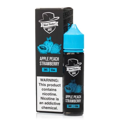 Mad Hatter Juice - Apple Peach Strawberry (60mL) Likit Mad Hatter Juice - Apple Peach Strawberry (60mL) Likit