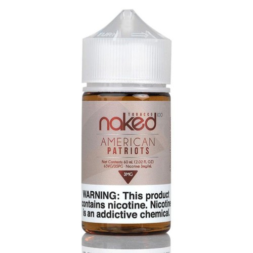 Naked 100 - American Patriots Tobacco (60ML) Naked 100 - American Patriots Tobacco (60ML)