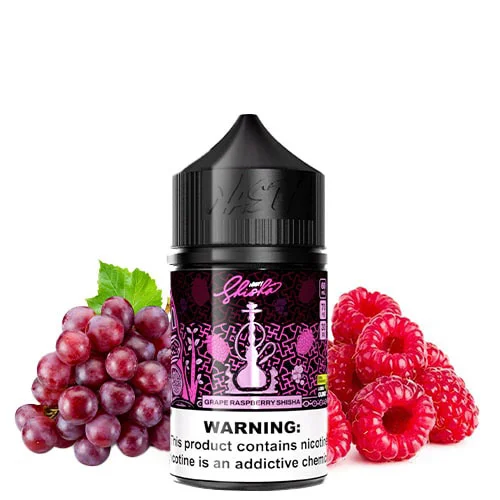 Nasty Juice Shisha Series - Grape Raspberry Premium Likit (60ML)