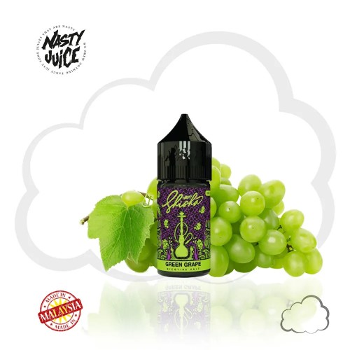 Nasty Salt Shisha Series - Green Grape (30ML) Nasty Salt Shisha Series - Green Grape (30ML)