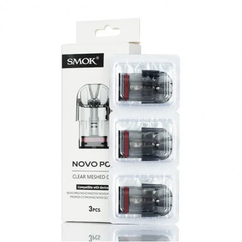 Smok Novo Pod Clear - Novo Kartuş (3 Adet) Smok Novo Pod Clear - Novo Kartuş (3 Adet)