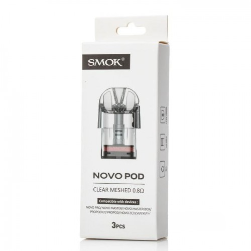 Smok Novo Pod Clear - Novo Kartuş (3 Adet) Smok Novo Pod Clear - Novo Kartuş (3 Adet)