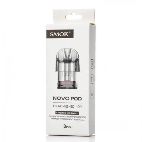 Smok Novo Pod Clear - Novo Kartuş (3 Adet) Smok Novo Pod Clear - Novo Kartuş (3 Adet)