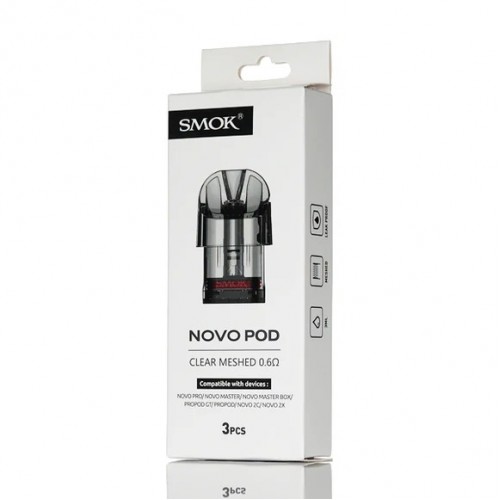 Smok Novo Pod Clear - Novo Kartuş (3 Adet) Smok Novo Pod Clear - Novo Kartuş (3 Adet)