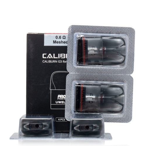 Uwell Caliburn G3 Yedek Kartuş (4 Adet) Uwell Caliburn G3 Yedek Kartuş (4 Adet)