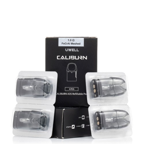 Uwell Caliburn A3S Pod Kartuş (4 Adet) Uwell Caliburn A3S Pod Kartuş (4 Adet)