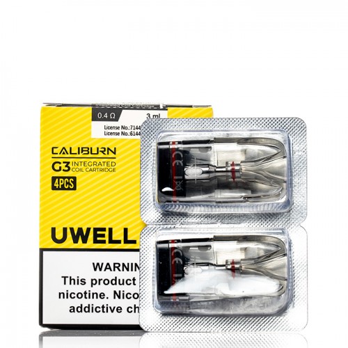 Uwell Caliburn G3 Yedek Kartuş (4 Adet)