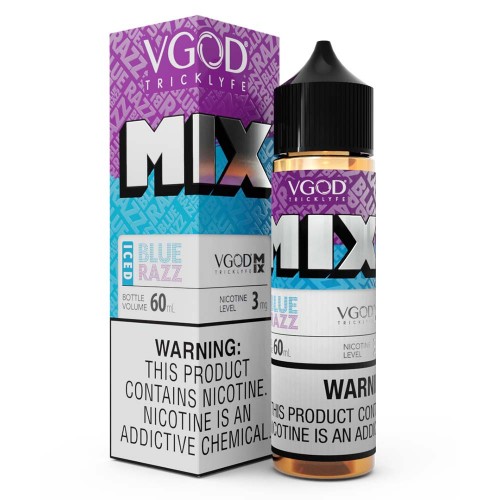 VGOD - Blue Razz Mix Iced (60ML)