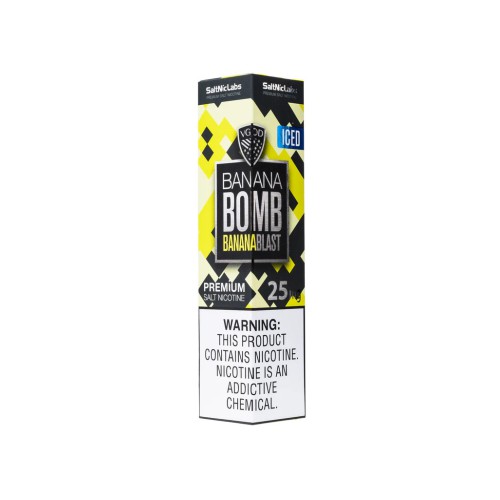 VGOD SaltNic - Banana Bomb ICED Salt Likit (30ML) VGOD SaltNic - Banana Bomb ICED Salt Likit (30ML)