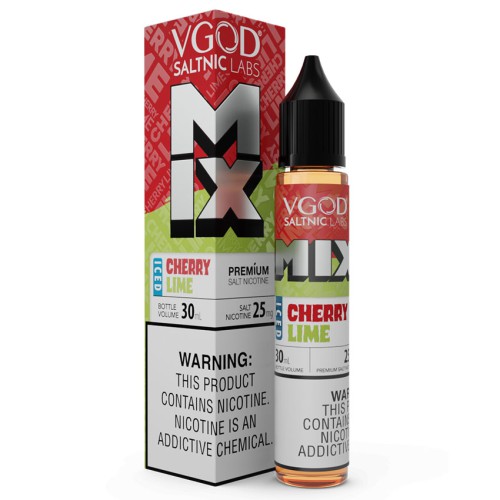 VGOD SaltNic - Cherry Lime Mix Iced Salt Likit (30ML) VGOD SaltNic - Cherry Lime Mix Iced Salt Likit (30ML)