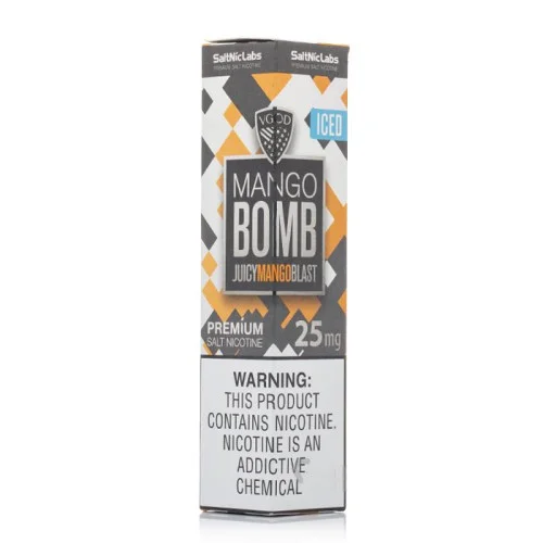 VGOD SaltNic - Mango Bomb Iced Salt Likit (30ML) VGOD SaltNic - Mango Bomb Iced Salt Likit (30ML)