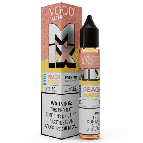 VGOD SaltNic - Peach Mango Mix Iced Salt Likit (30ML) VGOD SaltNic - Peach Mango Mix Iced Salt Likit (30ML)