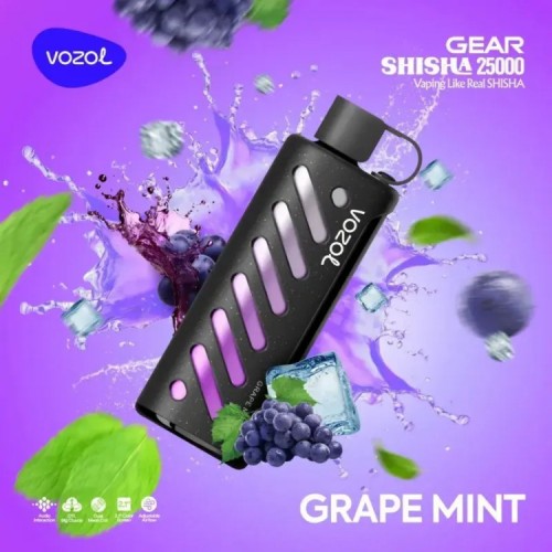 VOZOL GEAR 25000 Grape Mint VOZOL GEAR 25000 Grape Mint