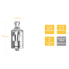 Aspire Nautilus 2 Atomizer Tank Aspire Nautilus 2 Atomizer Tank