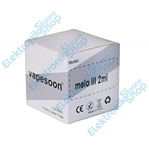 Vapesoon - Eleaf Pico Melo 3 2ML Atomizer Yedek Cam Vapesoon - Eleaf Pico Melo 3 2ML Atomizer Yedek Cam