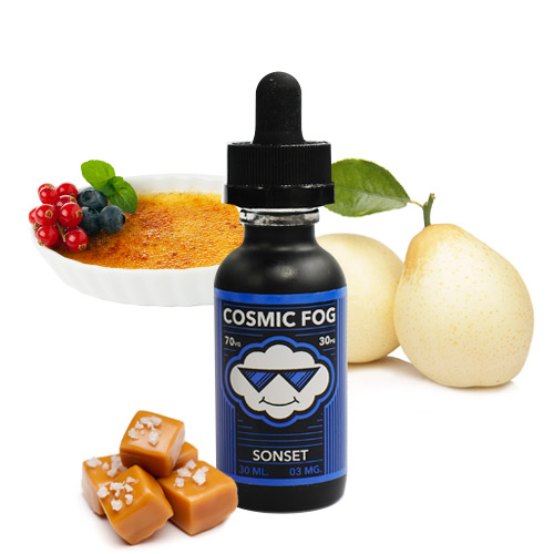Cosmic Fog - Sonset Premium Elektronik Sigara Likiti (60 ML) Cosmic Fog - Sonset Premium Elektronik Sigara Likiti (60 ML)