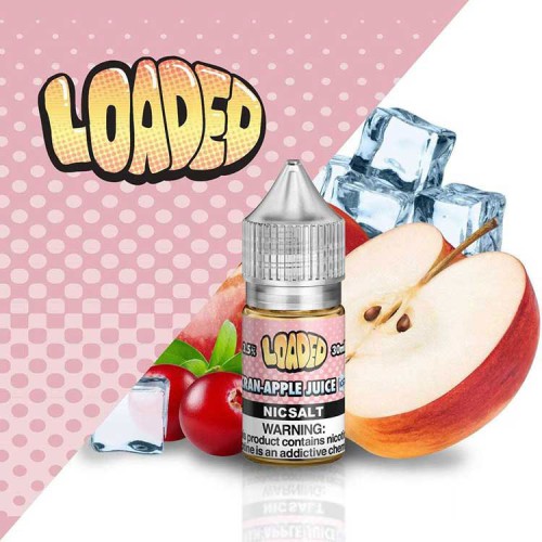 LOADED - Cran Apple Juice Iced Salt Likit (30ML) LOADED - Cran Apple Juice Iced Salt Likit (30ML)
