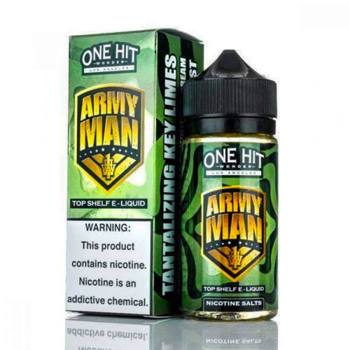 One Hit Wonder Army Man Premium Salt Likit (30ml) One Hit Wonder Army Man Premium Salt Likit (30ml)