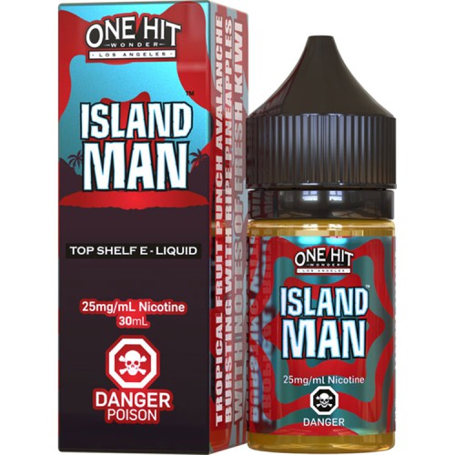 One Hit Wonder Island Man Premium Salt Likit (30ml) One Hit Wonder Island Man Premium Salt Likit (30ml)