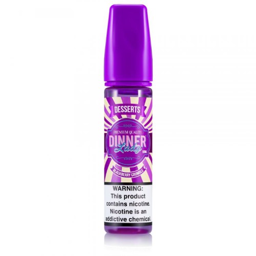 Dinner Lady - Blackberry Crumble (60ML) Dinner Lady - Blackberry Crumble (60ML)