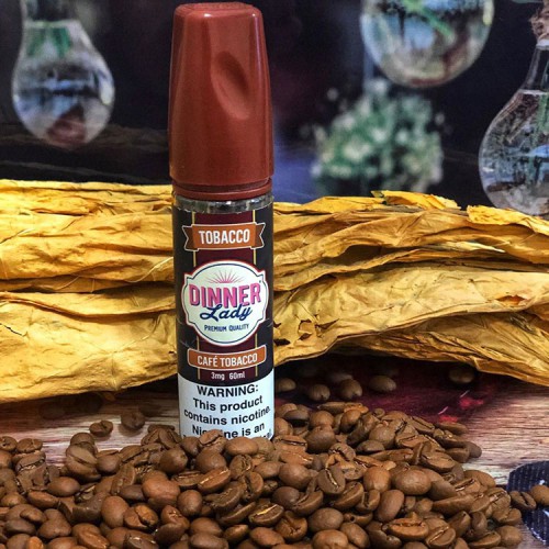 Dinner Lady - Cafe Tobacco (60ML) Dinner Lady - Cafe Tobacco (60ML)