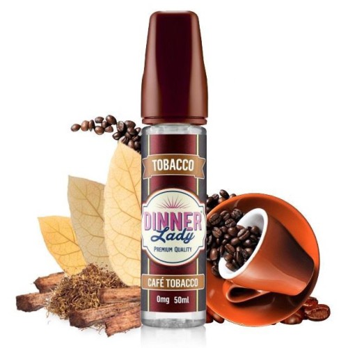 Dinner Lady - Cafe Tobacco (60ML) Dinner Lady - Cafe Tobacco (60ML)