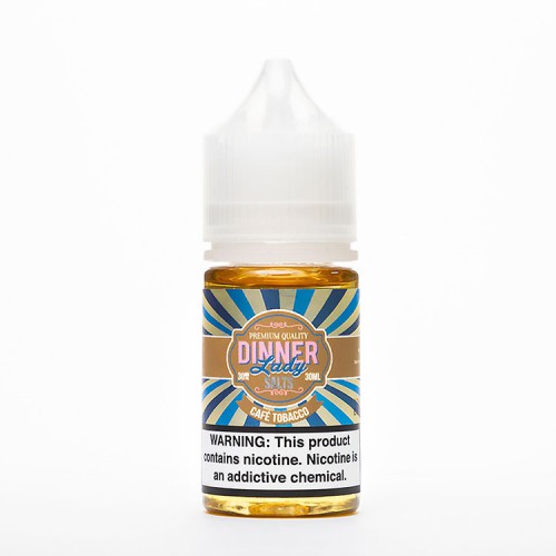 Dinner Lady - Cafe Tobacco Salt Likit (30ML) Dinner Lady - Cafe Tobacco Salt Likit (30ML)