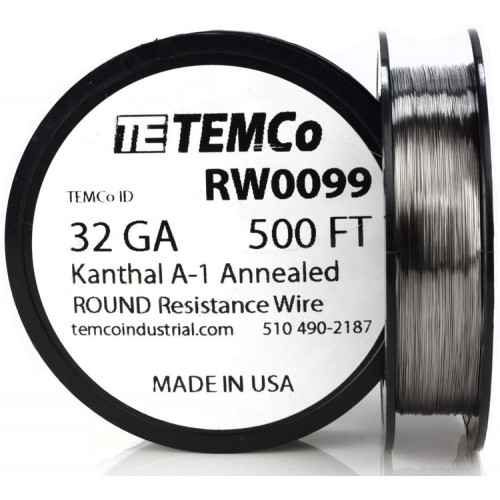 TEMCO Kanthal A1 Coil Rezistans Teli 10m (26ga/28ga/30ga/32ga) TEMCO Kanthal A1 Coil Rezistans Teli 10m (26ga/28ga/30ga/32ga)