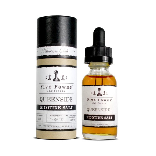 Five Pawns - Queenside Salt Likit (30ML) Five Pawns - Queenside Salt Likit (30ML)