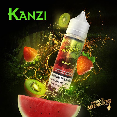 Twelve Monkeys Vapor - Kanzi (60ML) Twelve Monkeys Vapor - Kanzi (60ML)
