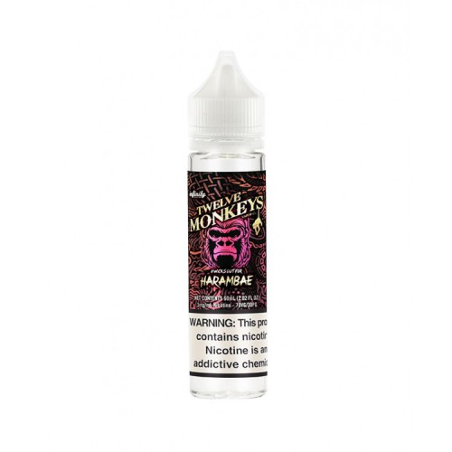 Twelve Monkeys Vapor - Harambae (60ML) Twelve Monkeys Vapor - Harambae (60ML)