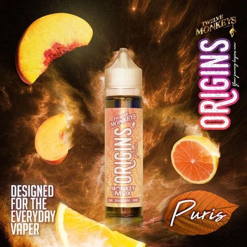 Twelve Monkeys Vapor - Puris (60ML) Twelve Monkeys Vapor - Puris (60ML)